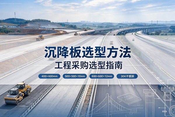 龙川沉降板选择方法