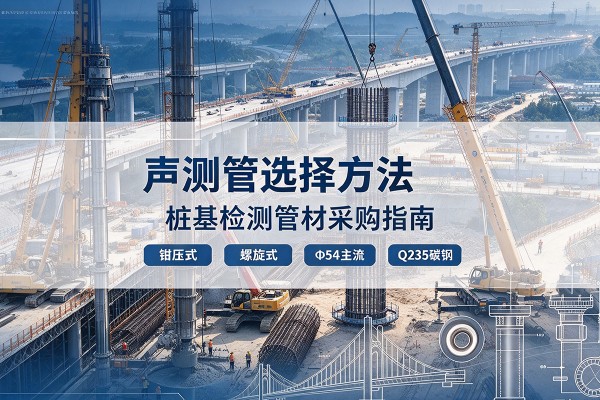 龙川声测管选型标准