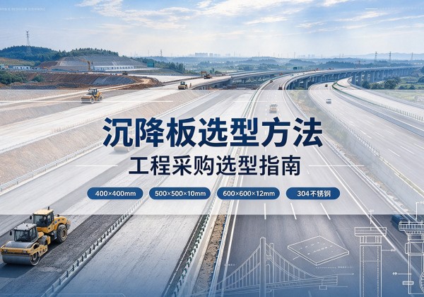 龙川沉降板选择方法